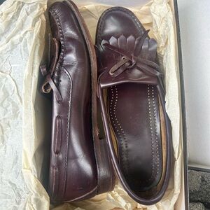 Vintage Classic Brown Leather Loafers